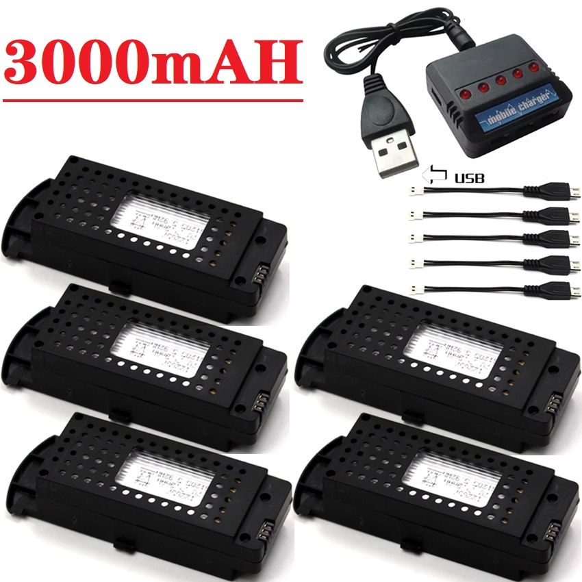 Q6 Drones Battery 3.7V 3000mAh - đánh giá và giá Drone Battery Li-Ion