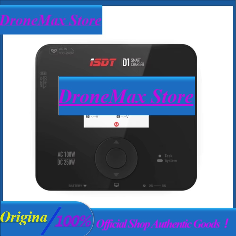 DroMaNEW ISDT D1 AC 100W DC 25 - đánh giá và giá Drone Battery Smart