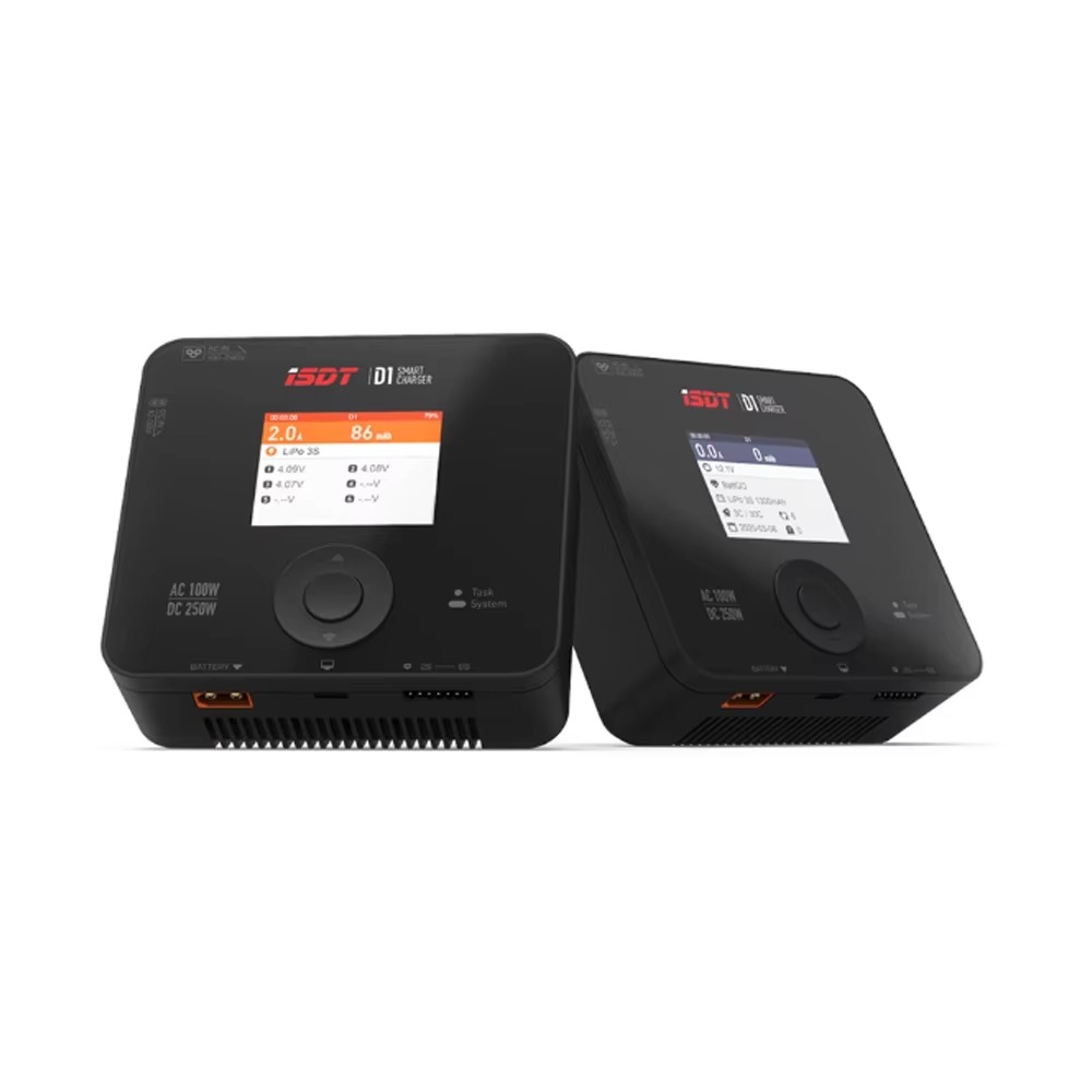 DroMaNEW ISDT D1 AC 100W DC 25 - đánh giá và giá Drone Battery Smart