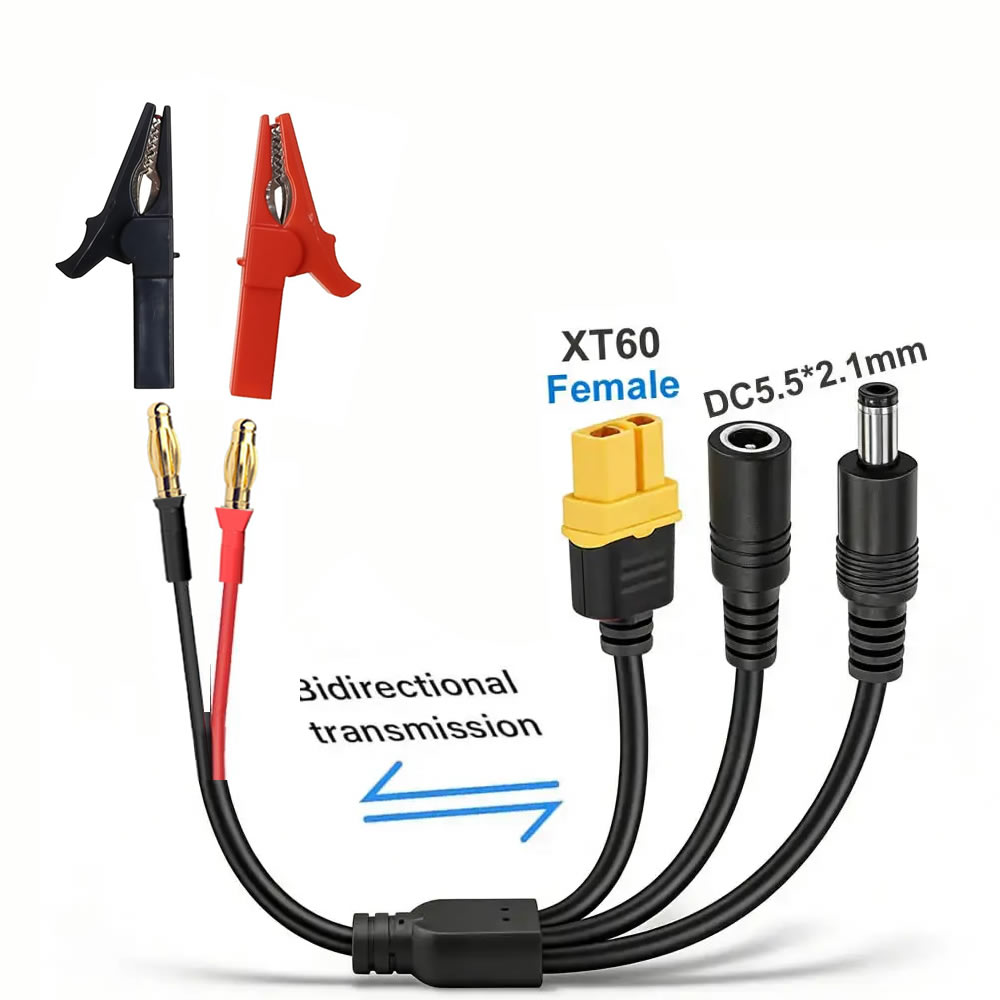 5-in-1 XT60 to 4mm Banana Plug - đánh giá và giá Drone Battery Smart