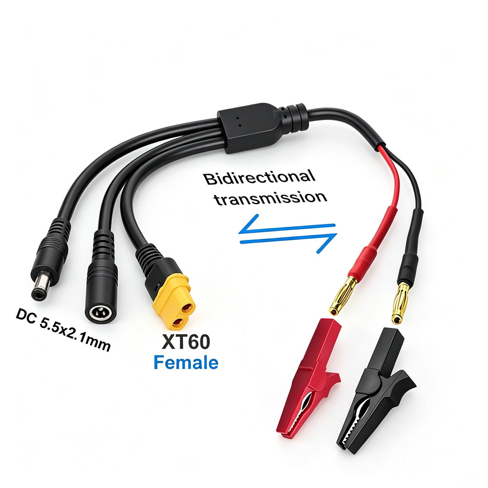 5-in-1 XT60 to 4mm Banana Plug - đánh giá và giá Drone Battery Smart