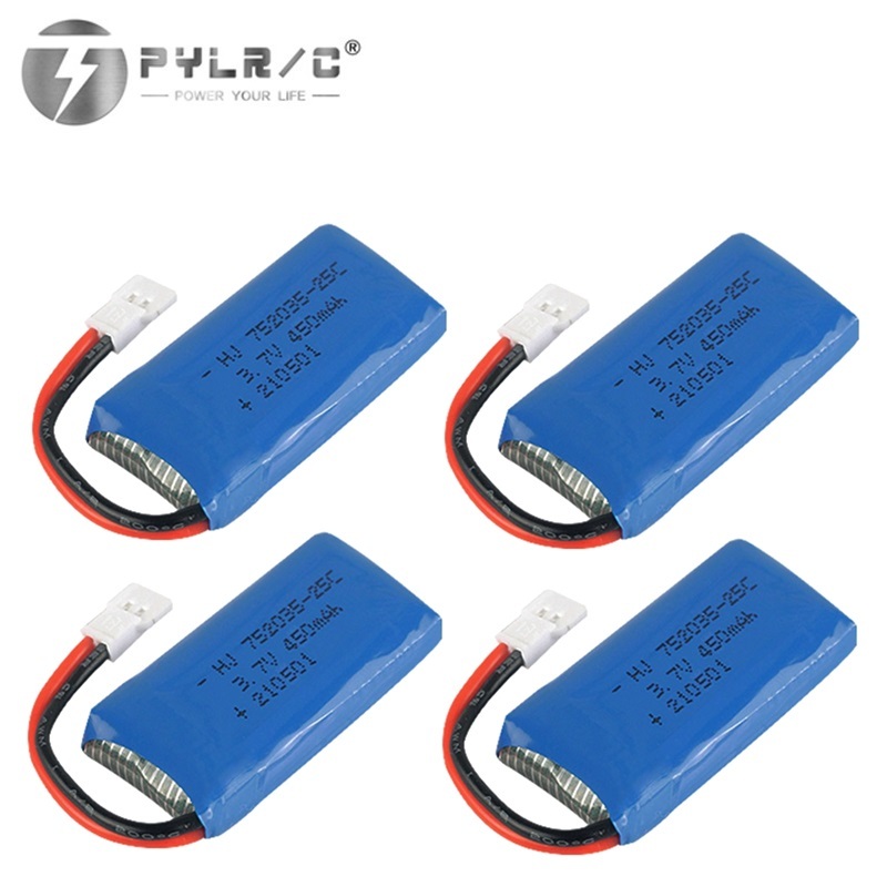 1/2/3/5pcs 3.7V 450mAh Lithium - đánh giá và giá Drone Battery Li-Ion